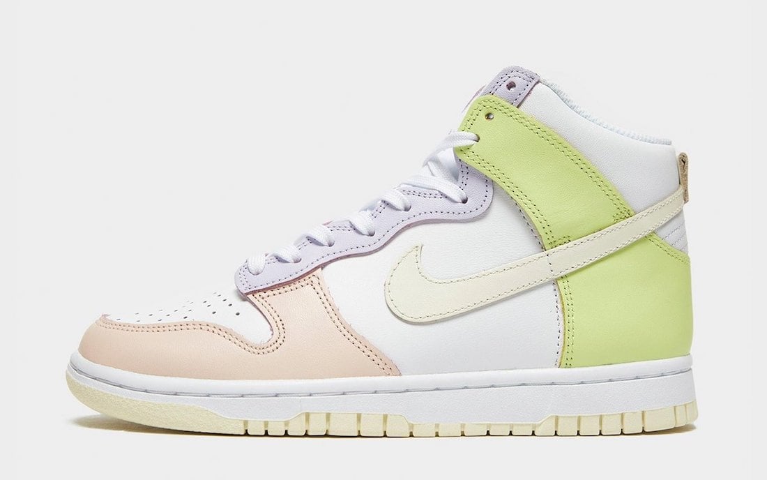 Nike Dunk High White Cashmere Lemon Twist DD1869-108 Release Date Info