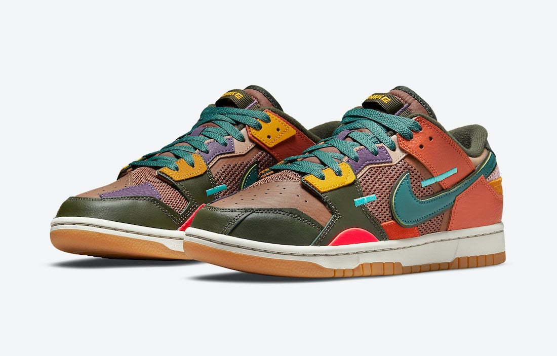Nike Dunk Low Scrap Archeo Brown DB0500-200 Release Info Price