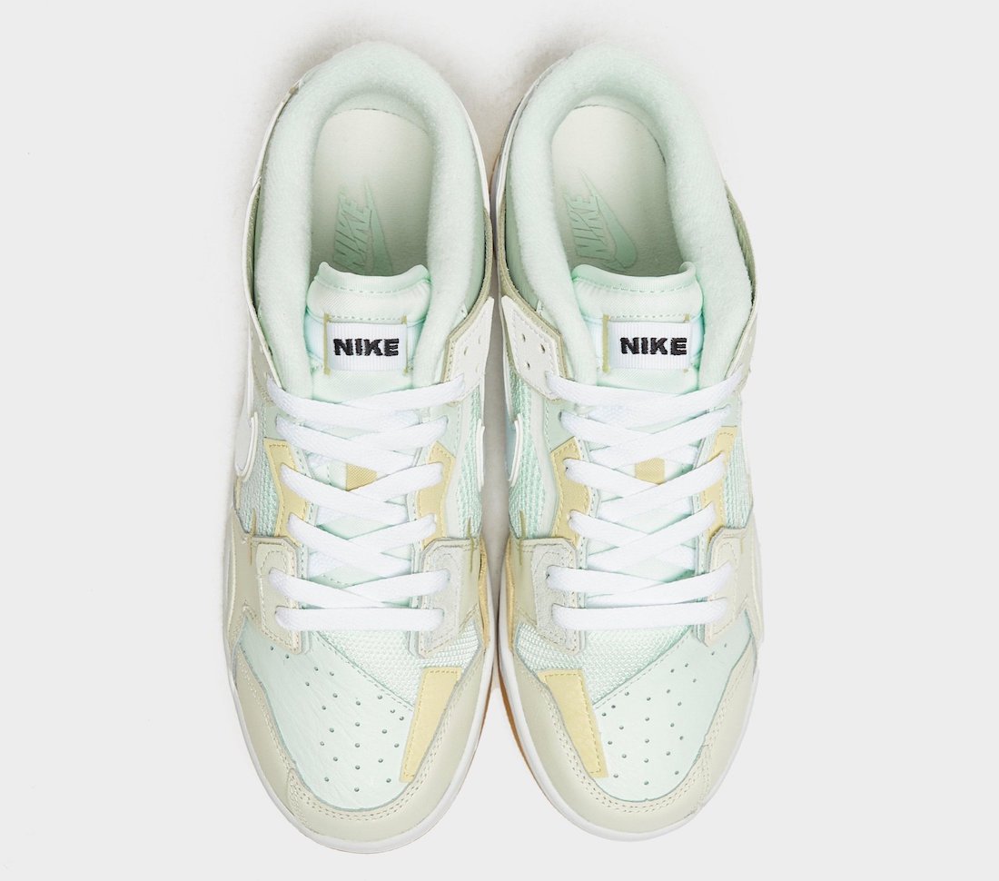 Nike Dunk Low Scrap Sail White Sea Glass Seafoam DB0500-100 Release Date Info