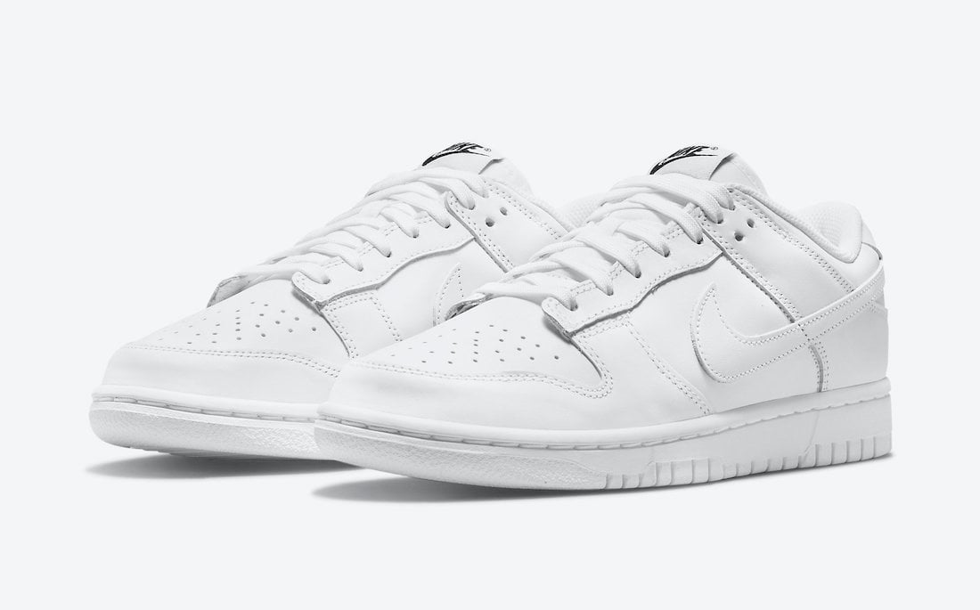 Nike Dunk Low ‘Triple White’ Official Images