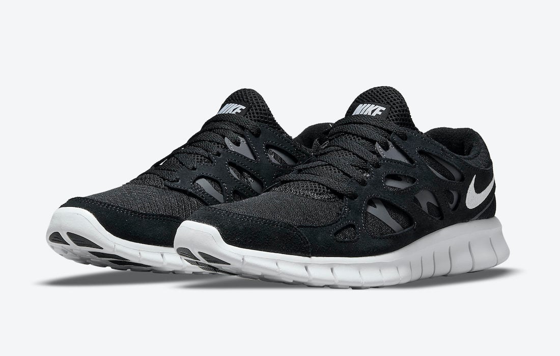 Nike Free Run 2 Black White 537732-004 Release Date Info