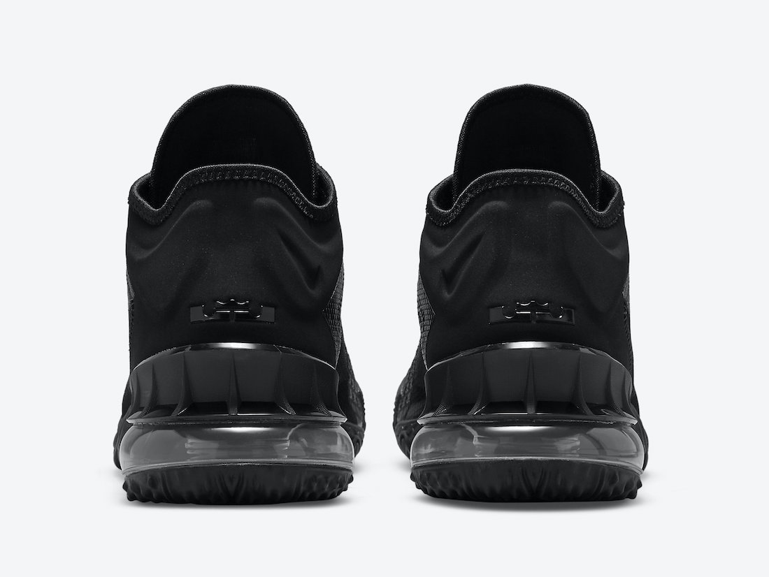 Nike LeBron 18 Low Zero Dark 23 Black CV7562-004 Release Date Info