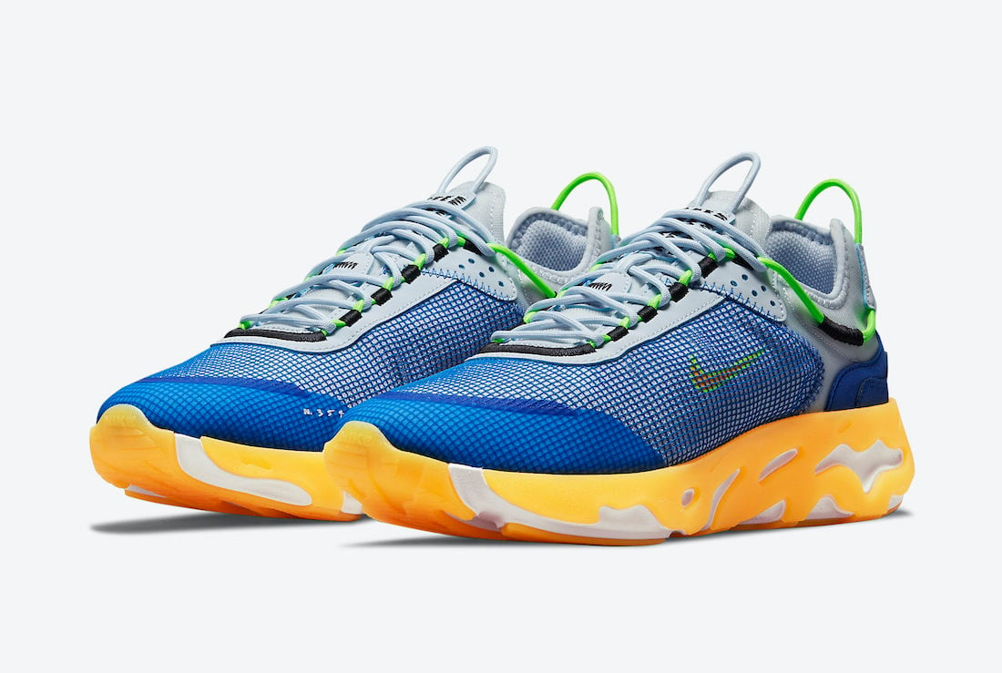 Nike React Live Premium Hyper Royal Laser Orange CZ9081-001 Release Date Info