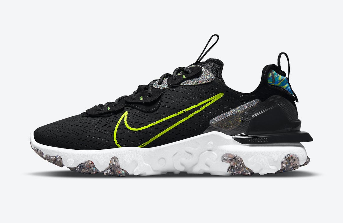 Nike React Vision Black Volt DM9099-001 Release Date Info