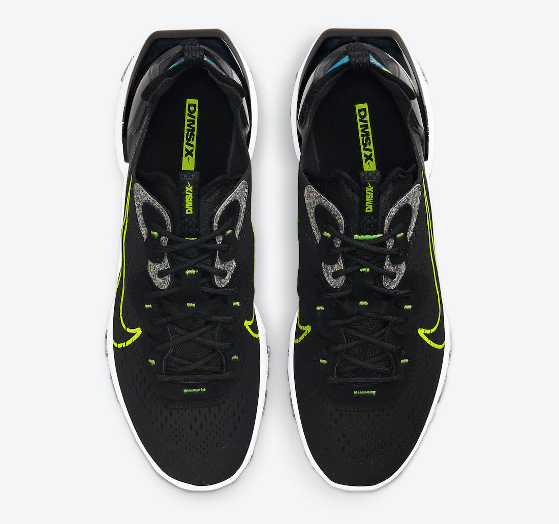 Nike React Vision Black Volt DM9099-001 Release Date Info