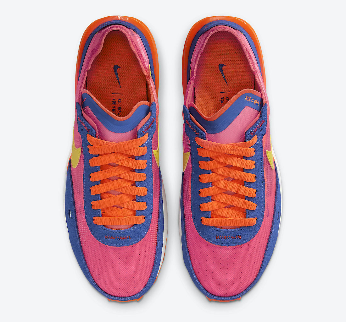 Nike Waffle One Pink Blue Orange Yellow DC2533-400 Release Date Info