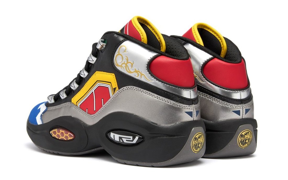 Power Rangers Reebok Question Mid Megazord GY0590 Release Date Info