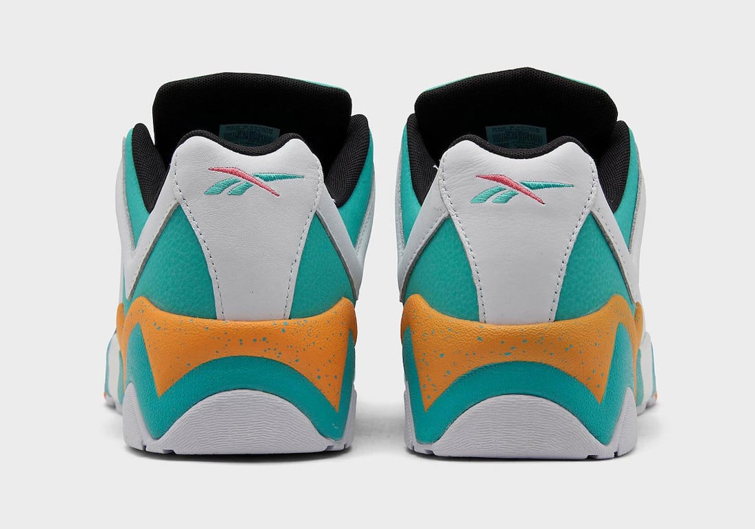 Reebok Kamikaze II Low White Aqua Orange GX6120 Release Date Info