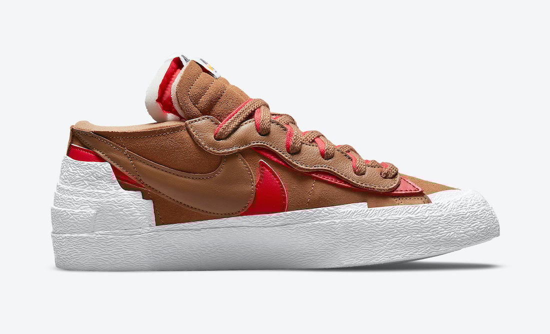 Sacai Nike Blazer Low British Tan DD1877-200 Release Date