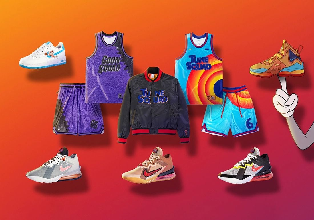 Nike Officially Unveils The Space Jam: A New Legacy Collection