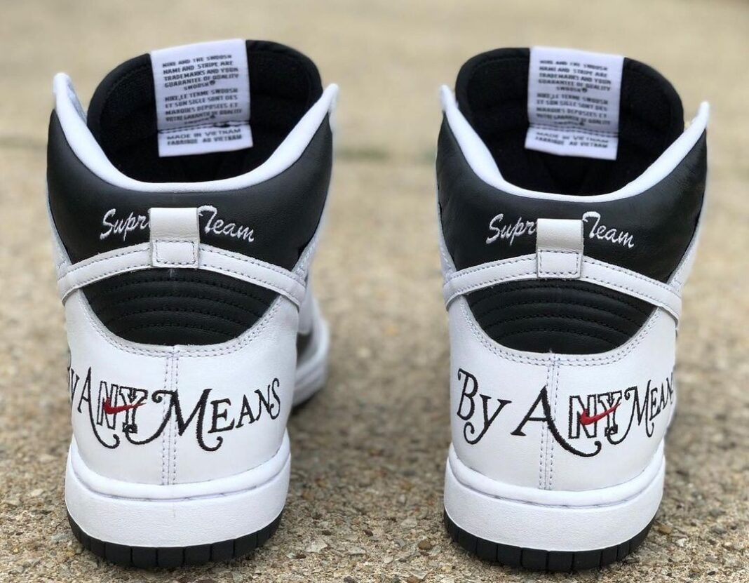 sb dunk high supreme