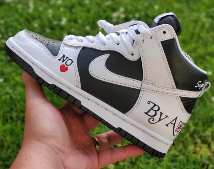 Supreme x Nike SB Dunk High By Any Means Release Date Info | SneakerFiles
