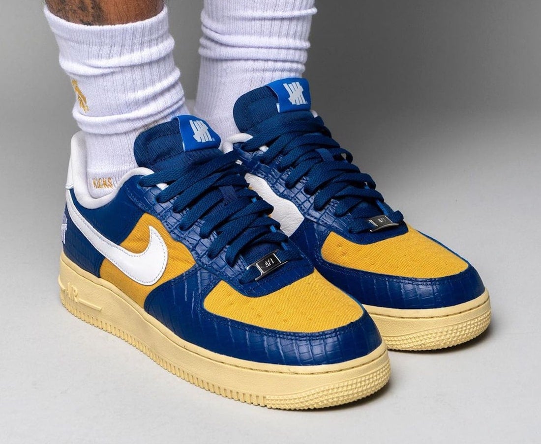 Undefeated Nike Air Force 1 Low Dunk vs AF-1 Pack Release Date Info