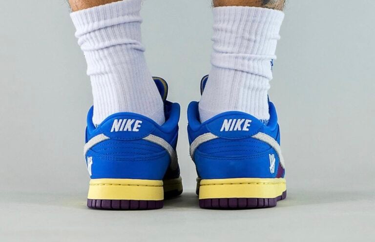 undefeated dunk low blue