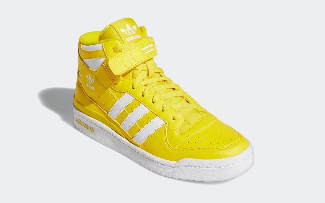 adidas Forum Mid Canary Yellow GY5791 Release Date Info
