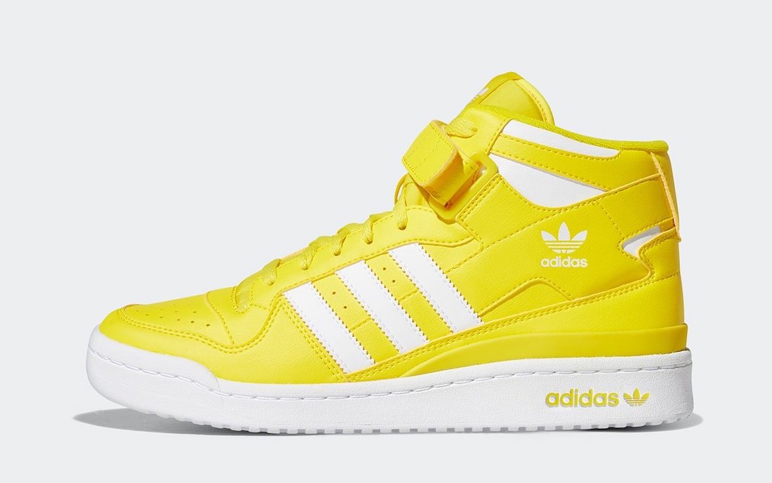 adidas Forum Mid ‘Canary Yellow’ Now Available
