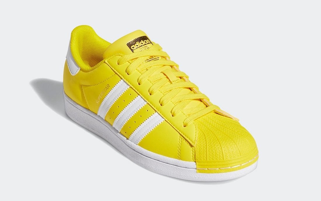adidas Superstar Yellow White Gold GY5795 Release Date Info