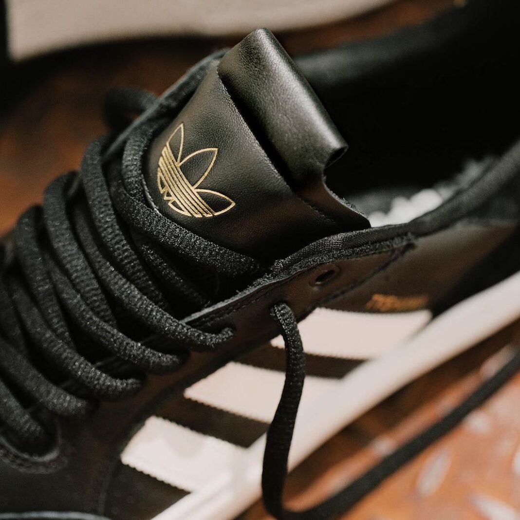 adidas Tyshawn Low Black White Gold GW4891 Release Date Info | SneakerFiles