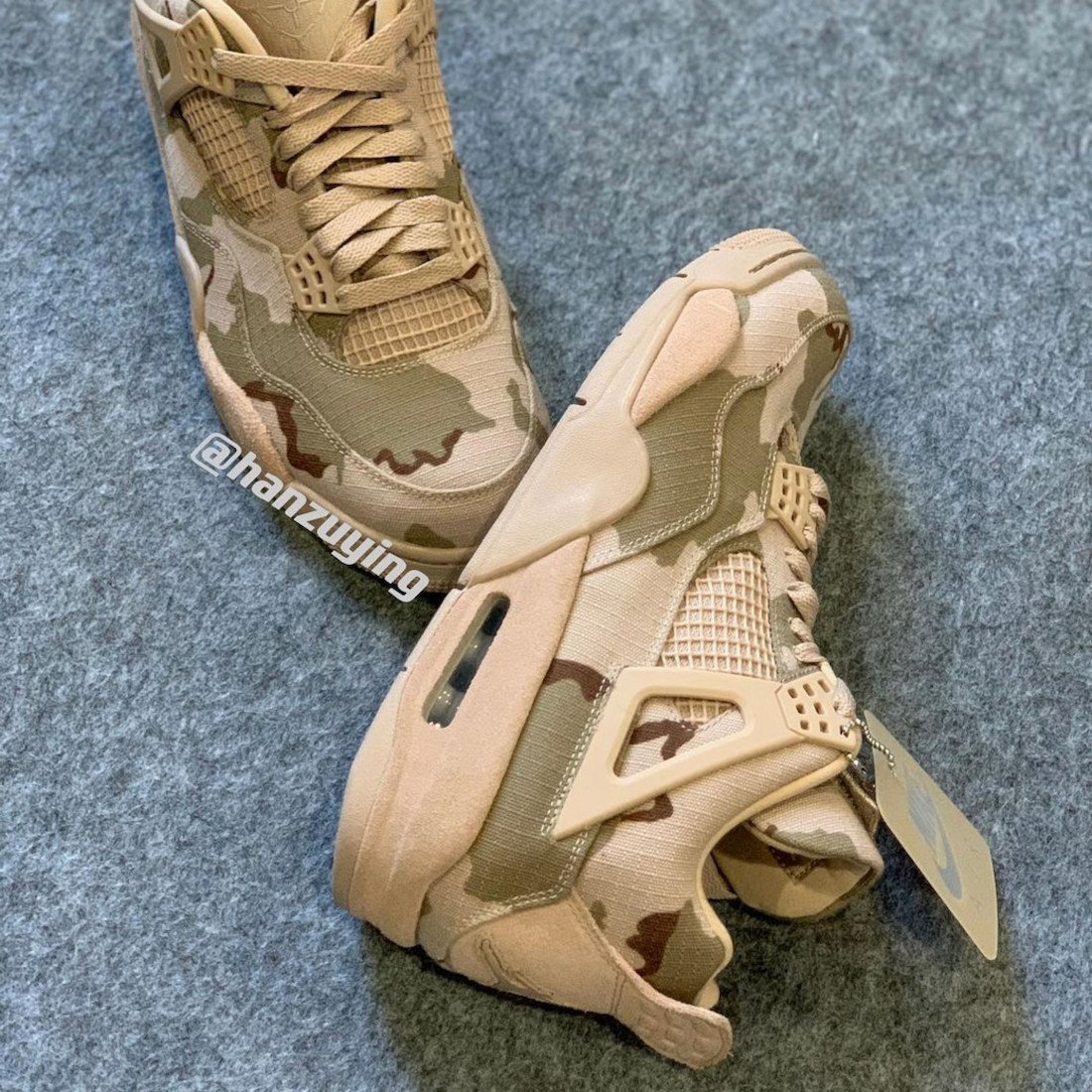 Aleali May Air Jordan 4 Camo Veterans Day Release Date Info