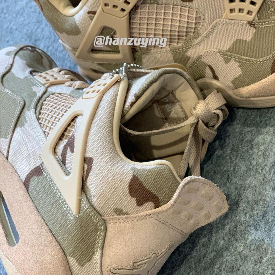 Aleali May Air Jordan 4 Camo Veterans Day Release Date Info