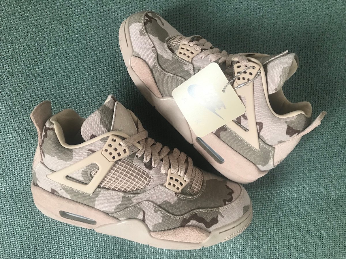 Aleali May Air Jordan 4 Veterans Day Camo DJ1193-200 Release Info