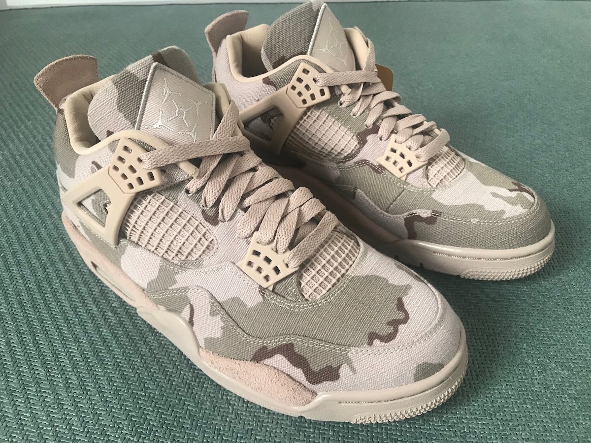 Aleali May Air Jordan 4 Veterans Day Camo DJ1193-200 Release Info