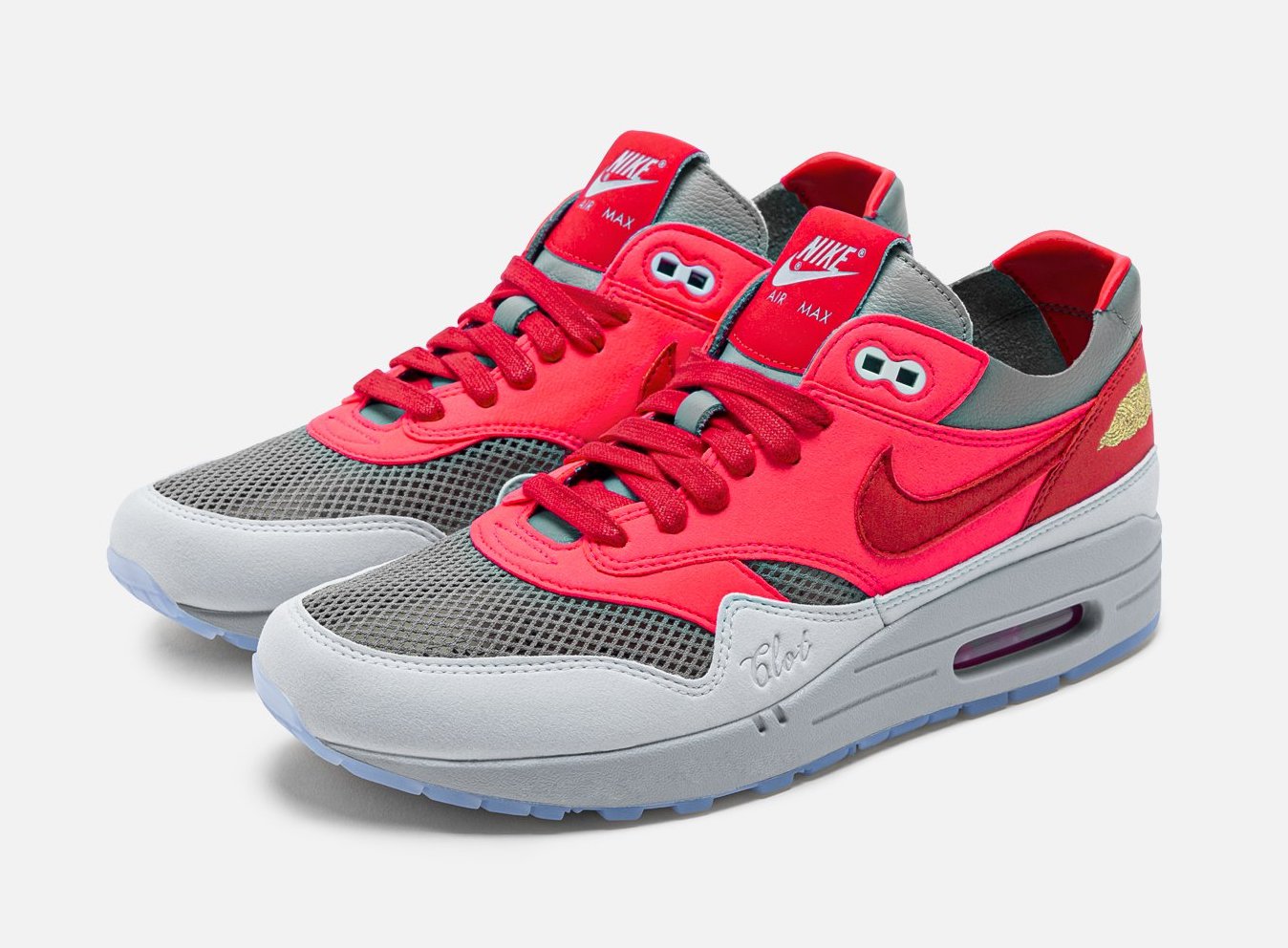 CLOT x Nike Air Max 1 K.O.D. Solar Red DD1870-600 Release Date