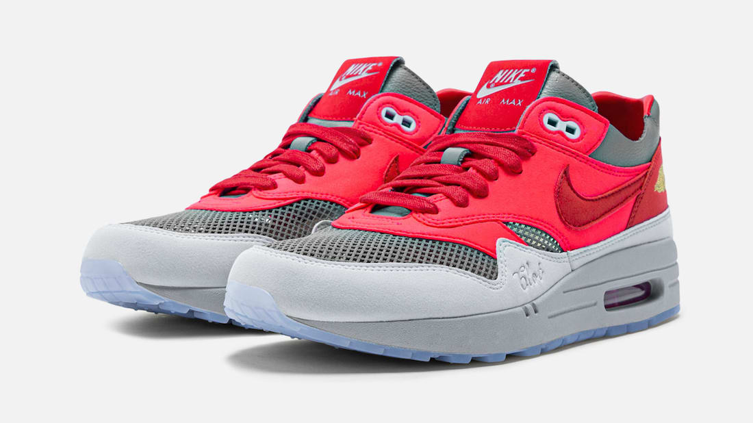 CLOT x Nike Air Max 1 K.O.D. Solar Red DD1870-600 Release Date