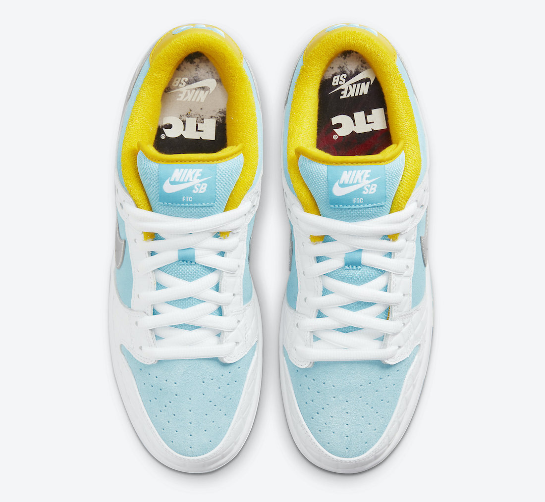 FTC Nike SB Dunk Low Bathhouse DH7687-400 Release Date