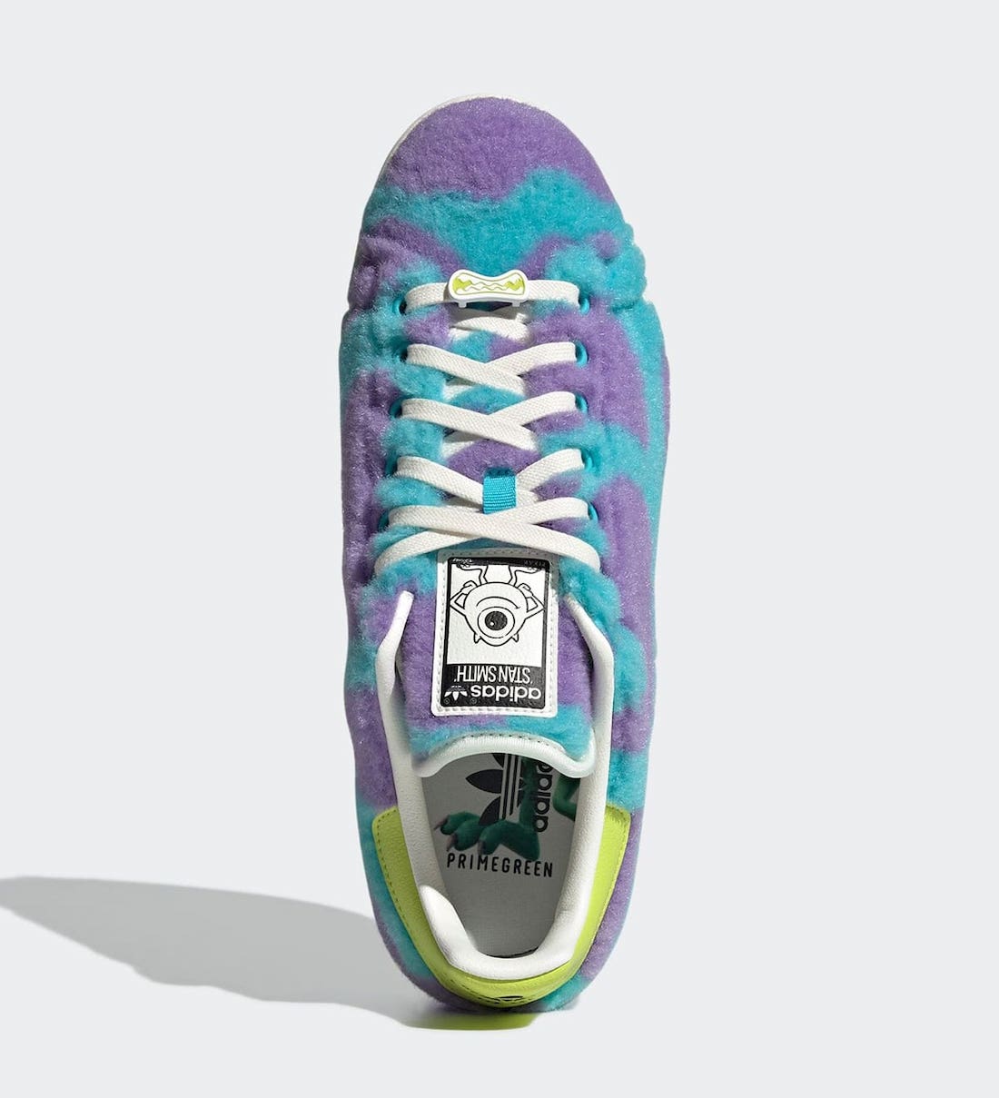 Monsters Inc Pixar x adidas Stan Smith Mike Sulley GZ5990 Release 