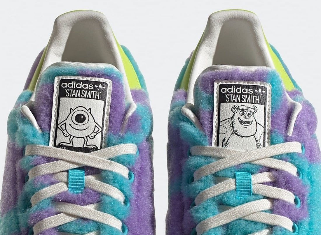 Monsters Inc’s Mike and Sulley x adidas Stan Smith Coming Soon
