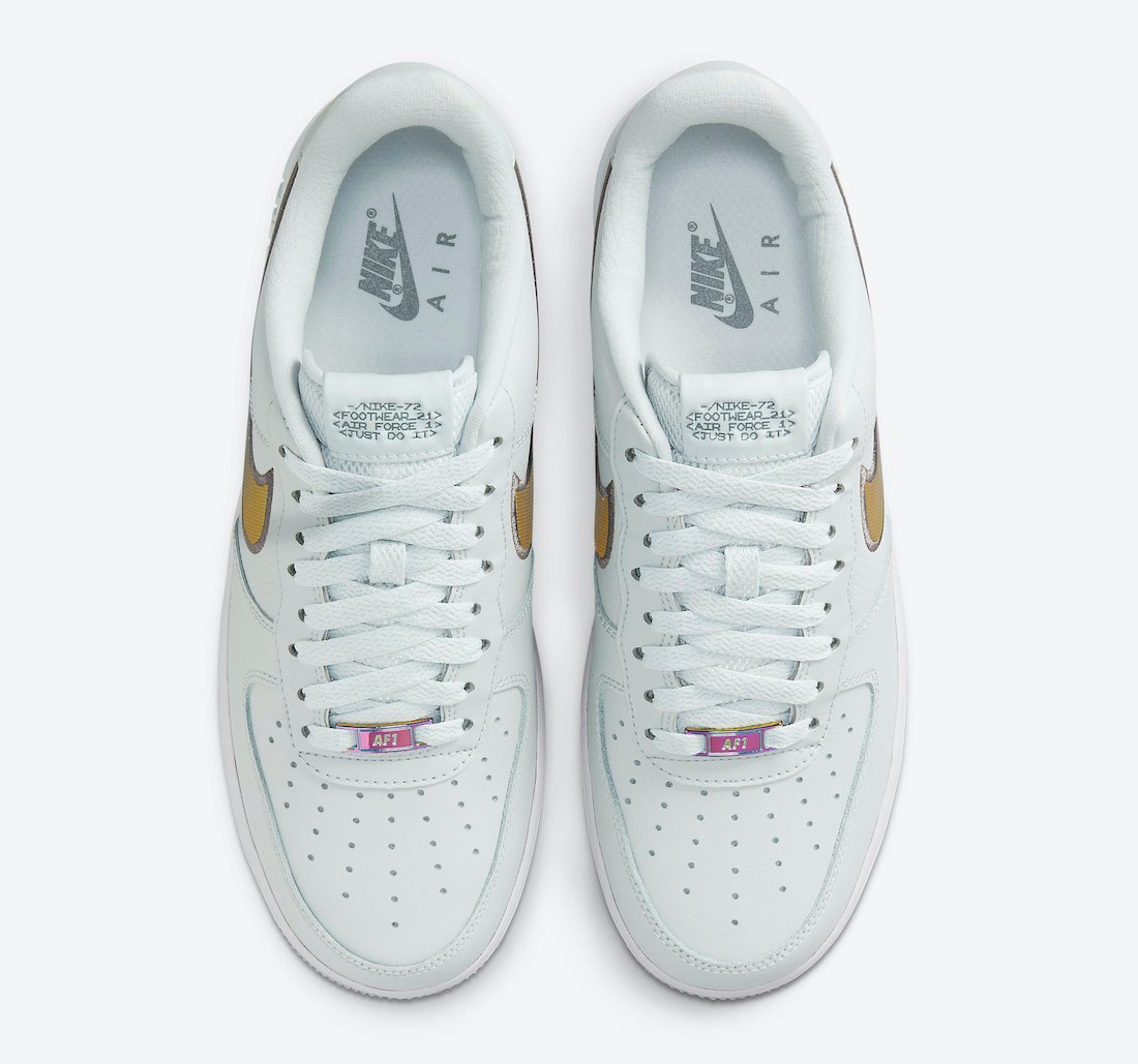Nike Air Force 1 Low Gradient Color-Changing Swoosh DN4925-001 Release ...