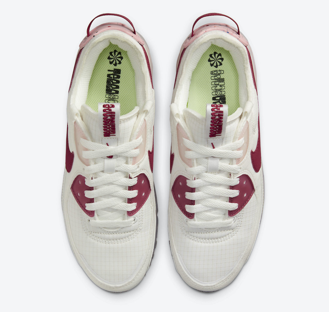 Nike Air Max 90 Terrascape Pomegranate Pink Glaze DC9450-100 Release Date Info