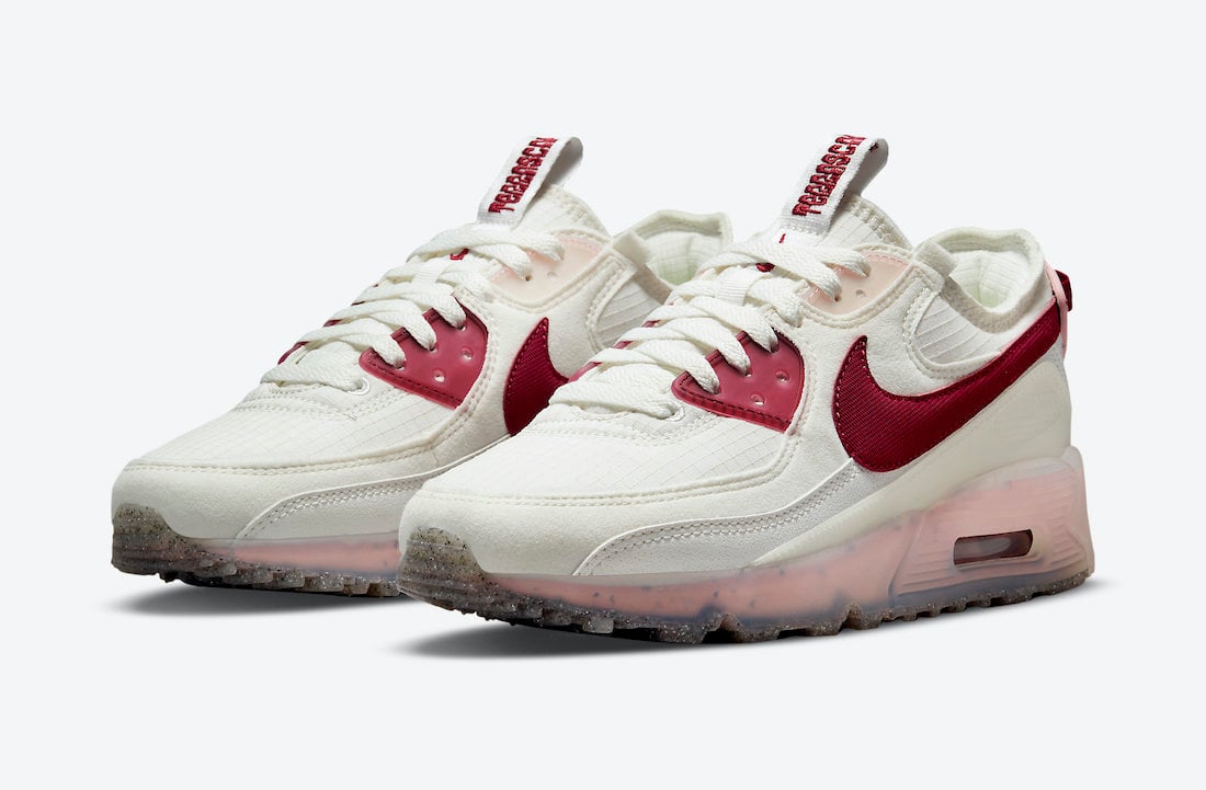 Nike Air Max 90 Terrascape Pomegranate Pink Glaze DC9450-100 Release Date Info