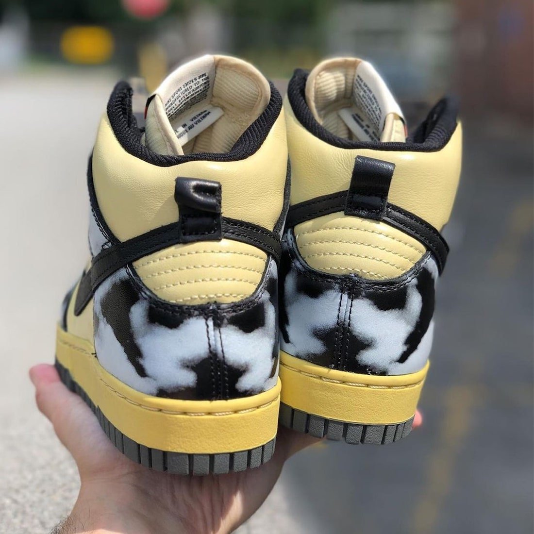 Nike Dunk High Black Acid Wash DD9404-100 Release Date Info