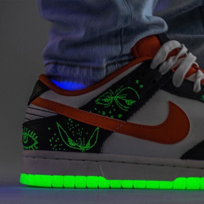 How the Nike Dunk Low ‘Halloween’ Looks OnFeet Stadium Kicks