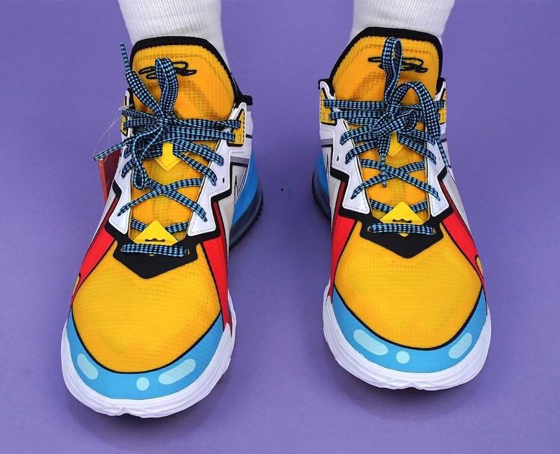 Nike LeBron 18 Low Stewie Griffin Release Date Info