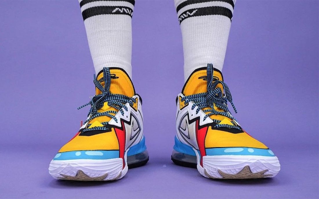 Nike LeBron 18 Low Stewie Griffin Release Date Info