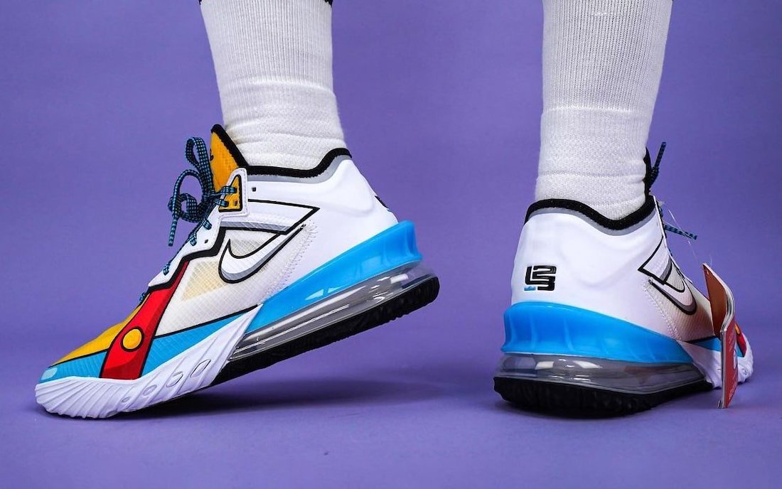 Nike LeBron 18 Low Stewie Griffin Release Date Info | SneakerFiles