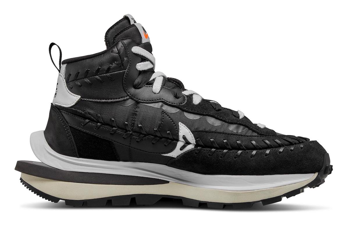 Sacai Jean Paul Gaultier Nike VaporWaffle Black DH9186-001 Release Info Price