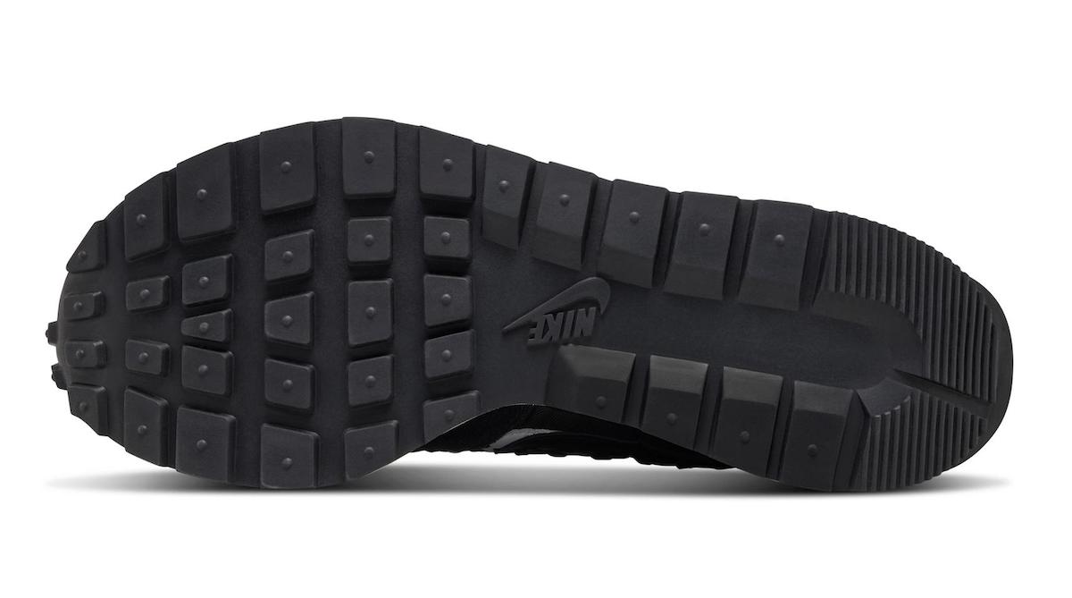 Sacai Jean Paul Gaultier Nike VaporWaffle Black DH9186-001 Release Info Price