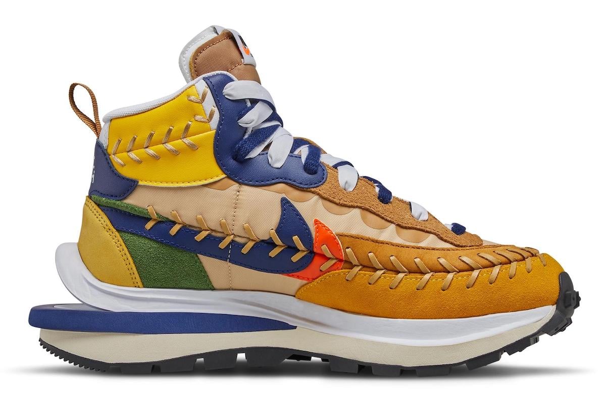 Sacai Jean Paul Gaultier Nike VaporWaffle Sesame DH9186-200 Release Info Price