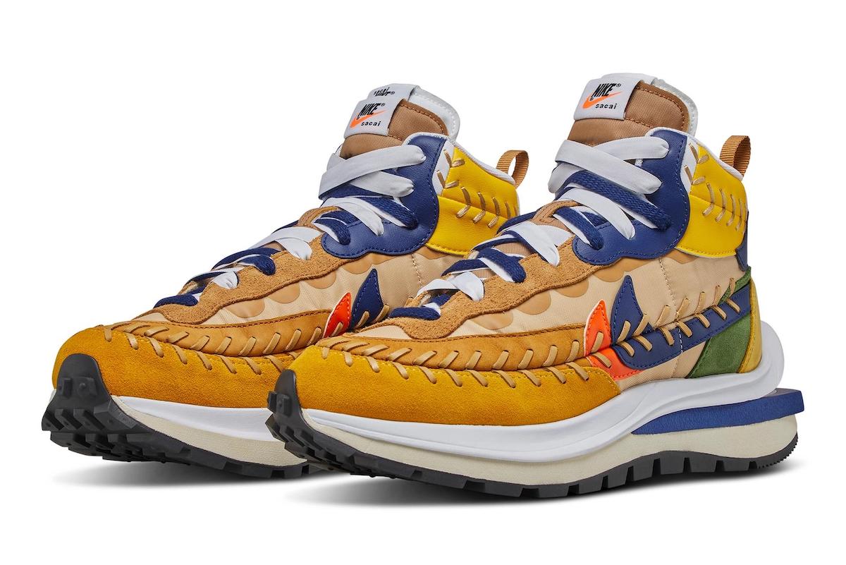 Sacai Jean Paul Gaultier Nike VaporWaffle Sesame DH9186-200 Release Info Price