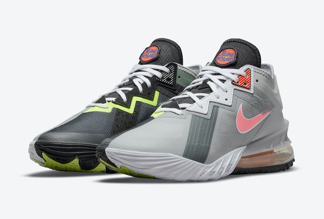 Nike LeBron 18 Low ‘Bugs Bunny x Marvin The Martian’ Official Images