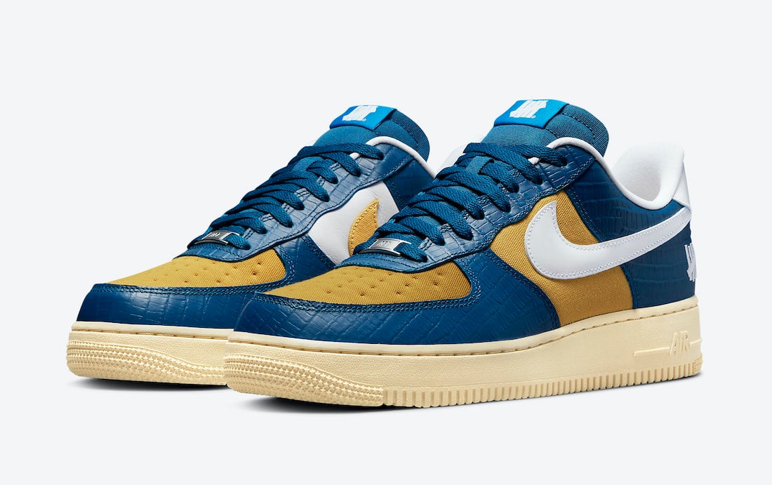 Undefeated Nike Air Force 1 Low Dunk vs AF1 DM8462-400 Release Date