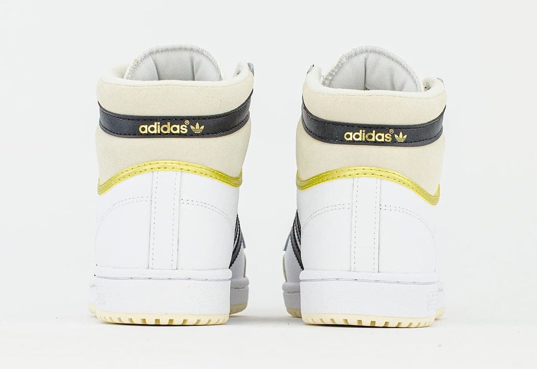 adidas Top Ten Hi White Black Gold S24134 Release Date Info