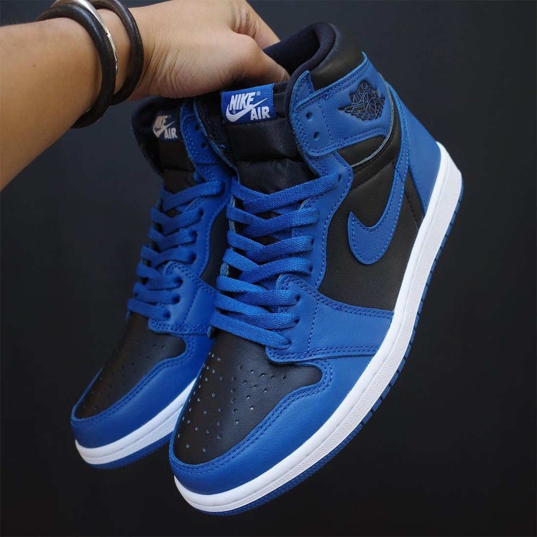 Air Jordan 1 High Dark Marina Blue 555088-404 Release Info