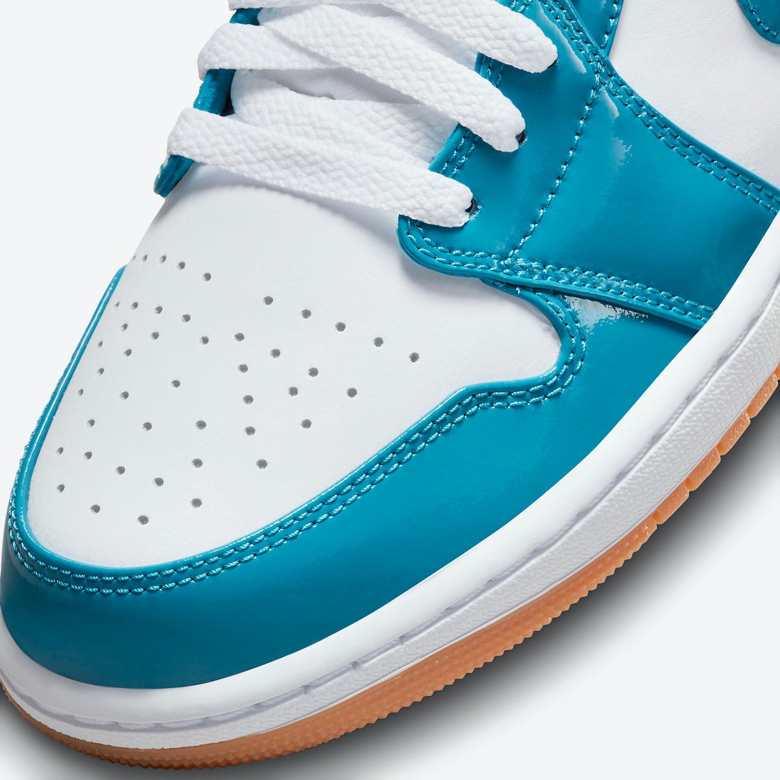 Air Jordan 1 Low Blue Patent Leather Gum Soles DC6991-400 Release Date Info