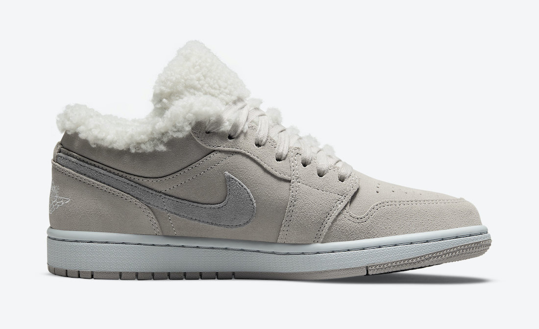 Air Jordan 1 Low Sherpa Fleece DO0750-002 Release Date Info