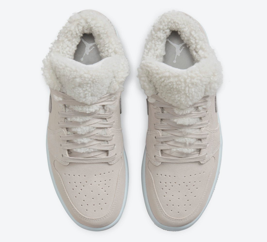 Air Jordan 1 Low Sherpa Fleece DO0750-002 Release Date Info